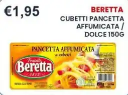 Caramico Pancetta affumicata a cubetti Beretta offerta