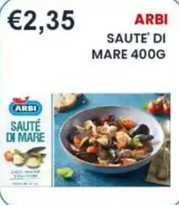 Caramico Arbi sauté di mare offerta
