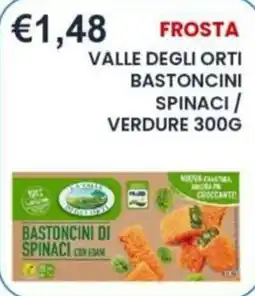 Caramico Frosta bastoncini di spinaci offerta