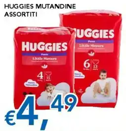 Migross Supermercati e Market Huggies mutandine assortiti offerta