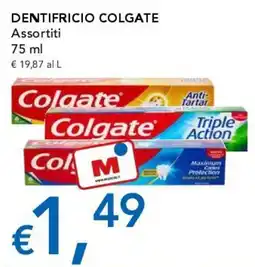 Migross Supermercati e Market Dentifricio Colgate Assortiti offerta