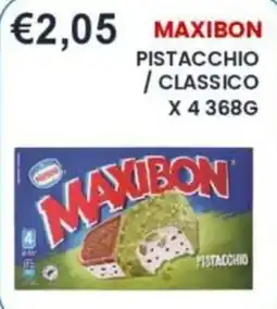Caramico Maxibon pistacchio offerta