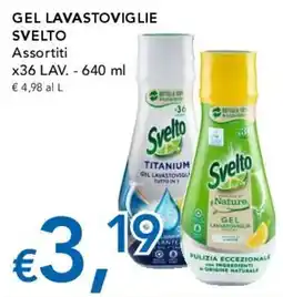 Migross Supermercati e Market Gel lavastoviglie Svelto assortiti offerta