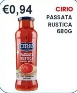 Caramico Passata rustica Cirio offerta