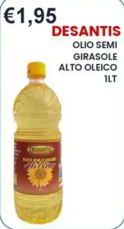 Caramico Desantis olio semi girasole alto oleico offerta