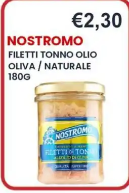 Caramico Nostromo filetti tonno olio oliva offerta