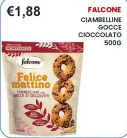 Caramico Falcone ciambelline gocce cioccolato offerta