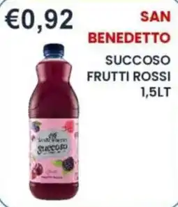 Caramico San Benedetto Succoso Frutti Rossi offerta