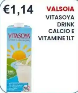 Caramico Vitasoya drink calcio e vitamine offerta