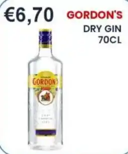 Caramico Gordon's dry gin offerta