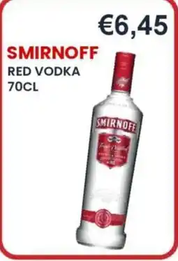 Caramico Smirnoff red vodka offerta