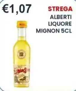 Caramico Strega Alberti liquore Mignon offerta