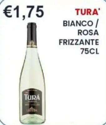 Tura' bianco / rosa frizzante