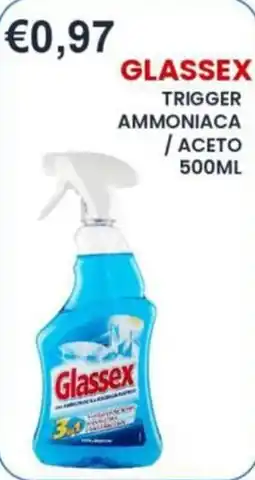 Caramico Glassex trigger ammoniaca / aceto offerta