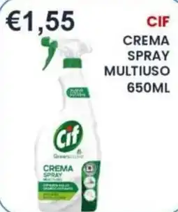 Caramico Cif crema spray multiuso offerta