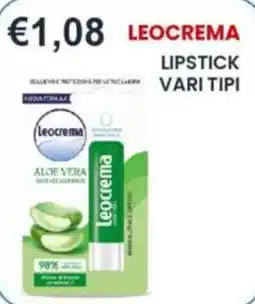 Caramico Leocrema lipstick offerta