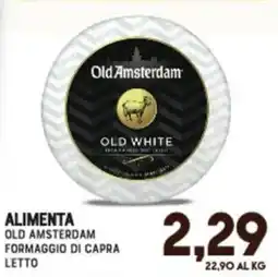 Gran Risparmio Old Amsterdam formaggio di capra letto offerta