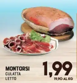 Gran Risparmio Montorsi culatta letto offerta