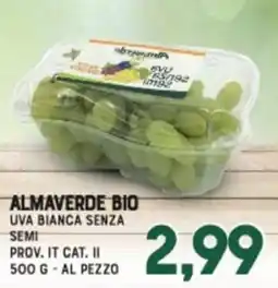 Gran Risparmio Alma Verde Bio Uva Bianca Senza Semi offerta