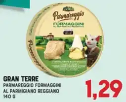 Gran Risparmio Gran Terre Parmareggio Formaggini al Parmigiano Reggiano offerta