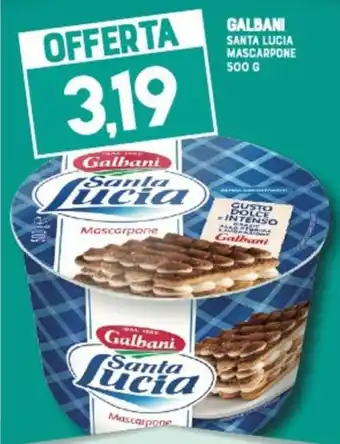 Gran Risparmio Galbani Santa Lucia Mascarpone offerta