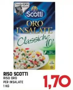 Gran Risparmio Riso Scotti Riso Oro per Insalate offerta