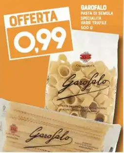 Gran Risparmio Garofalo pasta di semola specialità varie trafile offerta