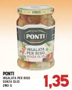 Gran Risparmio Ponti insalata per riso senza olio offerta