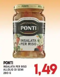 Gran Risparmio Ponti insalata per riso all'olio di semi offerta