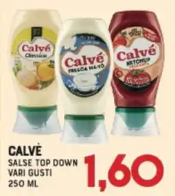 Gran Risparmio Calvé Salse Top Down offerta