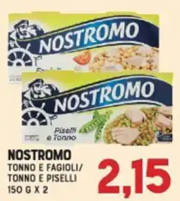 Gran Risparmio Nostromo Tonno e Fagioli/Tonno e Piselli offerta