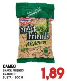 Gran Risparmio Cameo Snack Friends Arachidi offerta