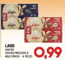 Gran Risparmio Lago Wafer Cacao/Nocciola offerta
