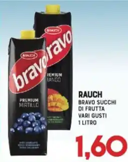Gran Risparmio Rauch Bravo succhi di frutta offerta
