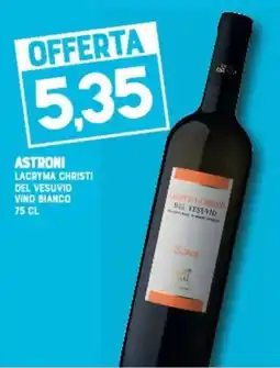 Gran Risparmio Astroni Lacryma Christi del Vesuvio vino bianco offerta