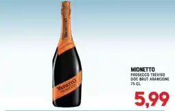 Gran Risparmio Mionetto Prosecco offerta