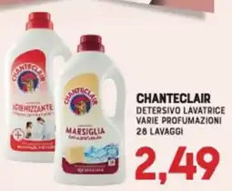 Gran Risparmio Chanteclair detersivo lavatrice offerta