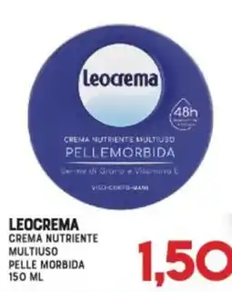 Gran Risparmio Leocrema crema nutriente multiuso pelle morbida offerta