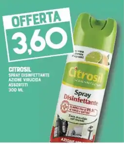 Gran Risparmio Citrosil spray disinfettante offerta