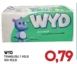 Gran Risparmio Wyd tovaglioli 1 velo offerta