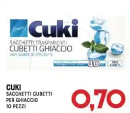 Gran Risparmio Cuki sacchetti cubetti per ghiaccio offerta