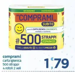 Bravo Casa comprami carta igienica offerta