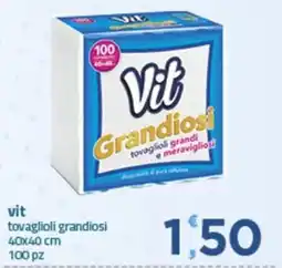 Bravo Casa Vit tovaglioli grandiosi offerta