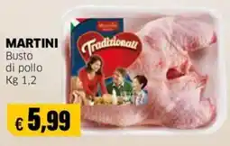 Mercati Alimentari Martini busto di pollo offerta