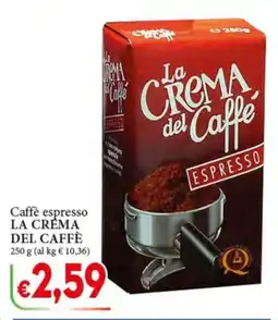 D'Italy Caffè espresso La Crema del Caffè offerta