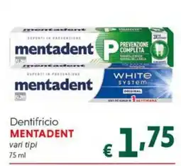 DiMeglio Dentifricio Mentadent offerta