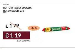 Prezzemolo e Vitale Buitoni pasta sfoglia rotonda offerta