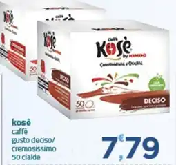 Bravo Casa Kosè caffè deciso offerta