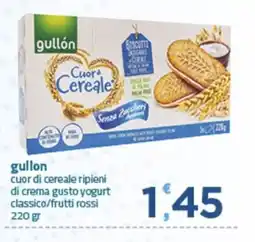 Bravo Casa gullon cuor di cereale ripieni di crema gusto yogurt classico offerta