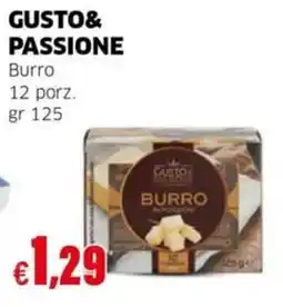 Mercati Alimentari Burro Gusto & Passione offerta